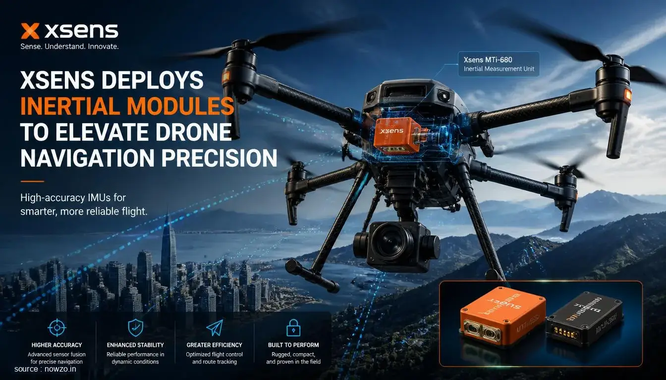 Xsens Inertial Modules Boost Drone Navigation — Technology news