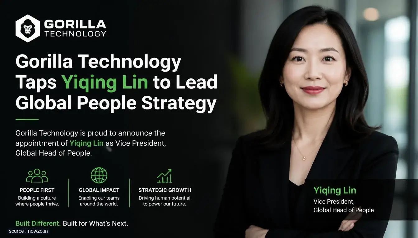 Gorilla Technology Taps Yiqing Lin to Lead Global People Strategy
