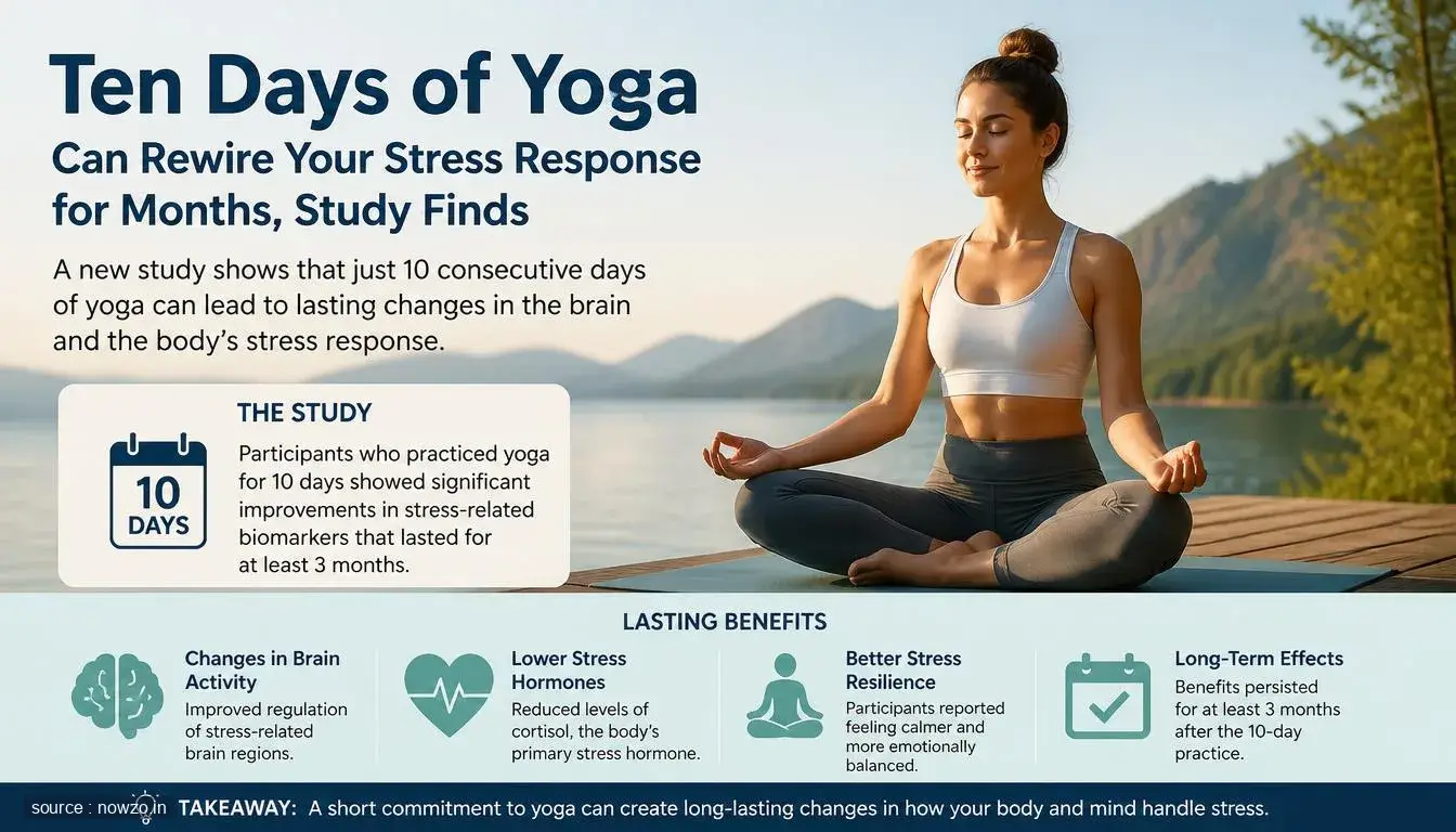 Yoga and Naturopathy Alter Stress System for Months — Health news