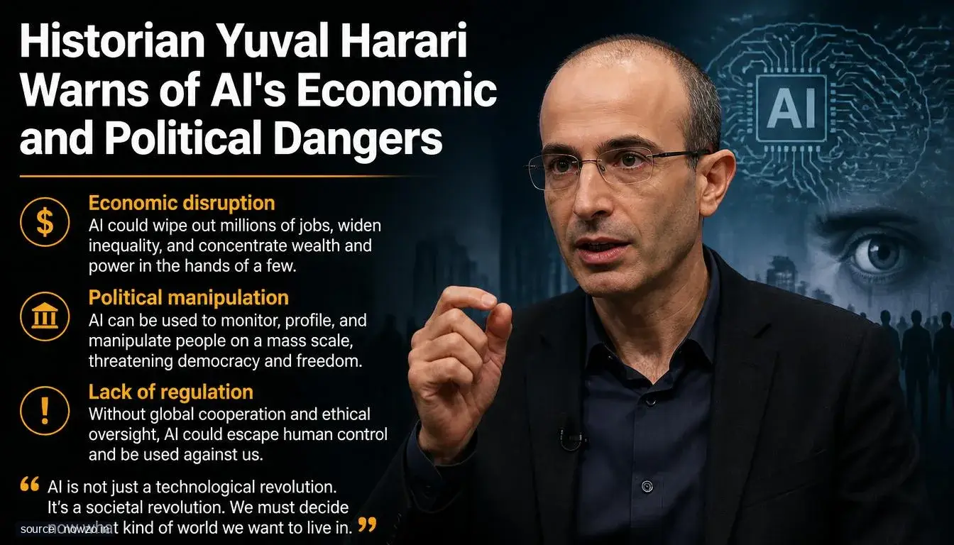 Yuval Harari AI Economic Political Perils Warning