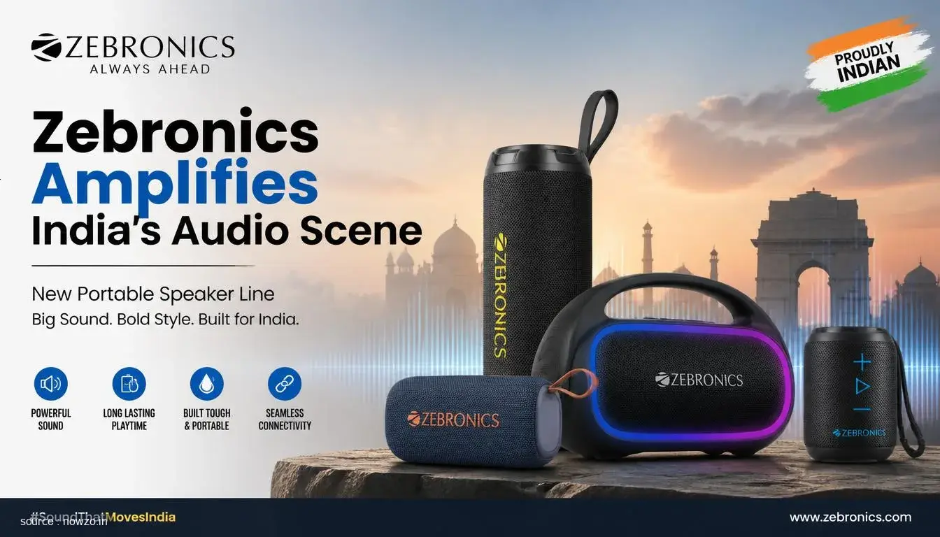 Zebronics Zeb-Axon 150 Portable Speaker India Launch — Technology news