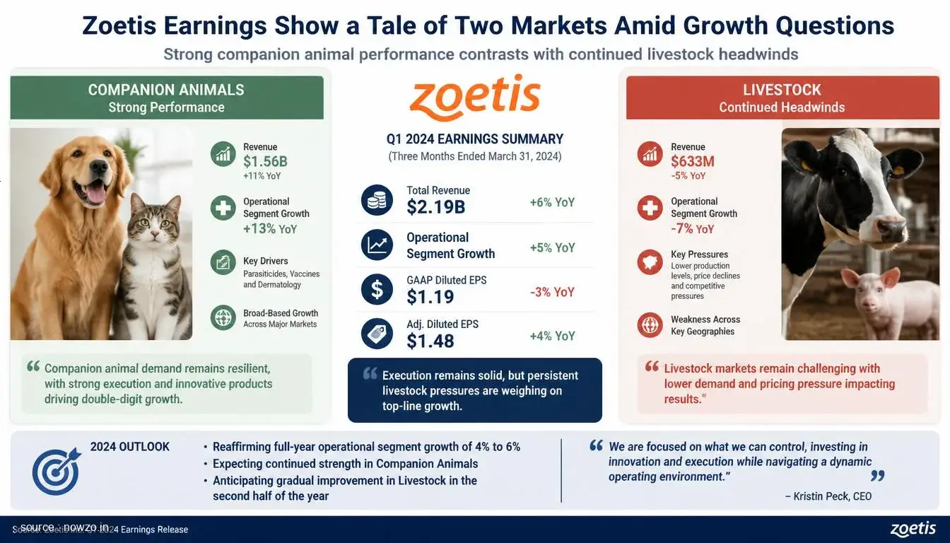 Zoetis Earnings: Mixed Results, Future Pipeline Outlook — Finance news