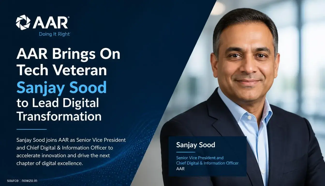 AAR Brings On Tech Veteran Sanjay Sood to Lead Digital Transformation