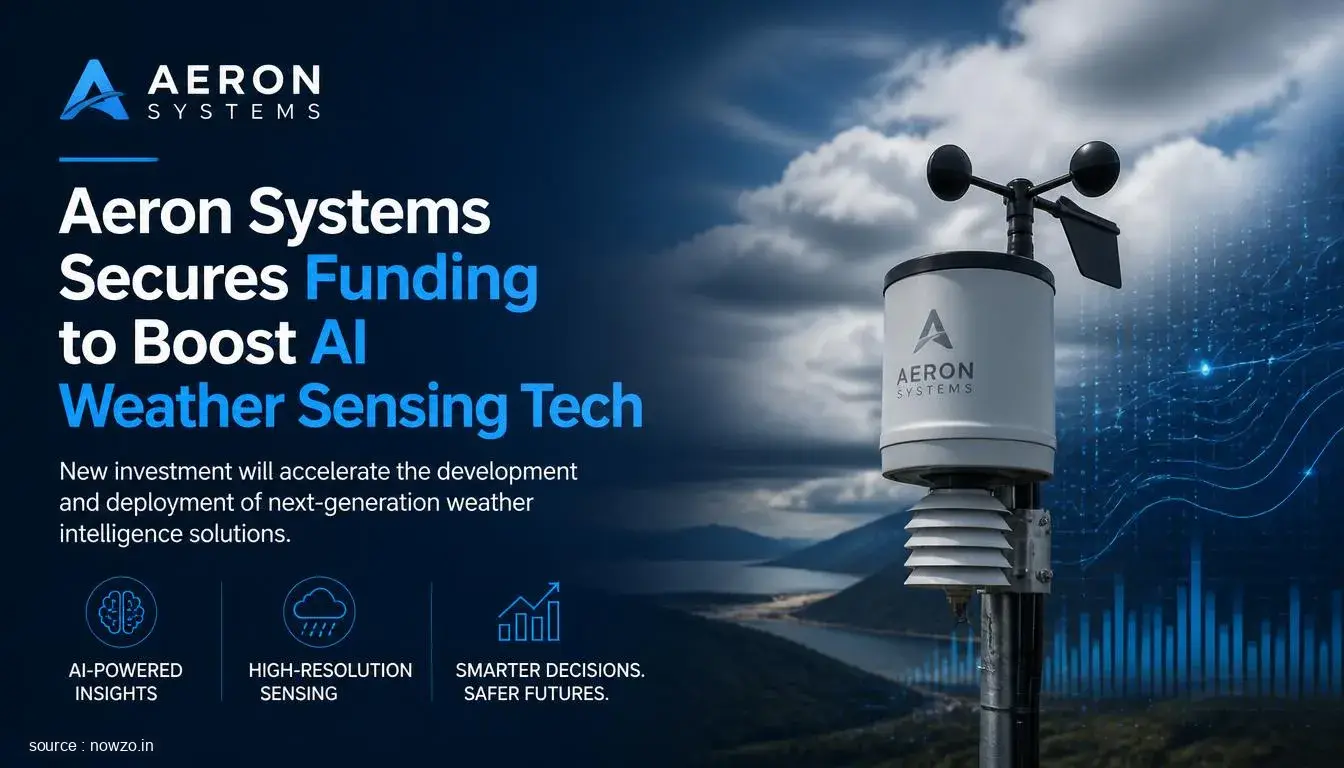 Aeron Systems Funding AI Weather Sensing Expansion — Technology news