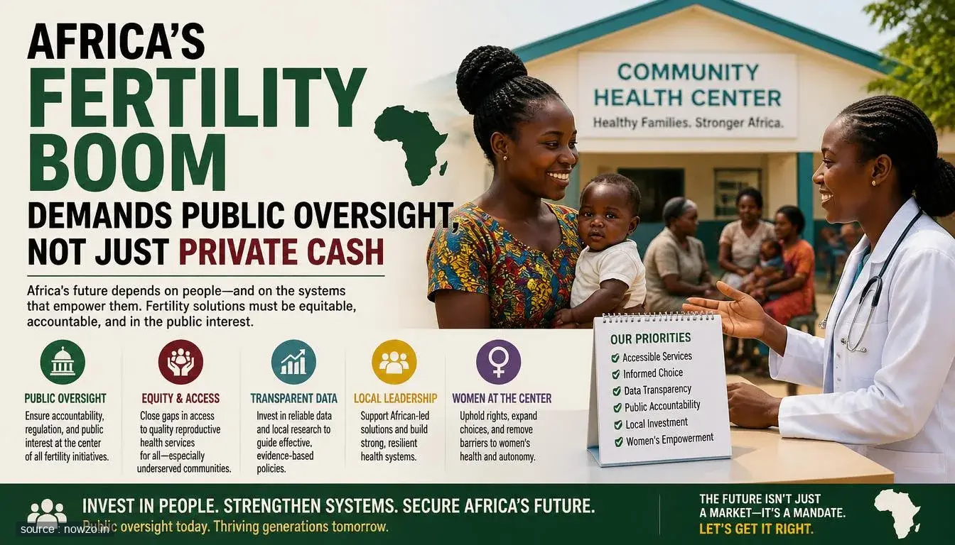 Africa's Fertility Boom Demands Public Oversight, Not Just Private Cash