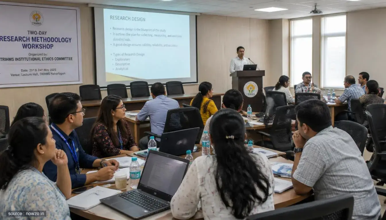 Inside the Two-Day Research Methodology Workshop at TRIHMS Naharlagun
