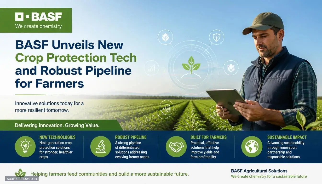 BASF Unveils New Crop Protection Tech and Robust Pipeline for Farmers