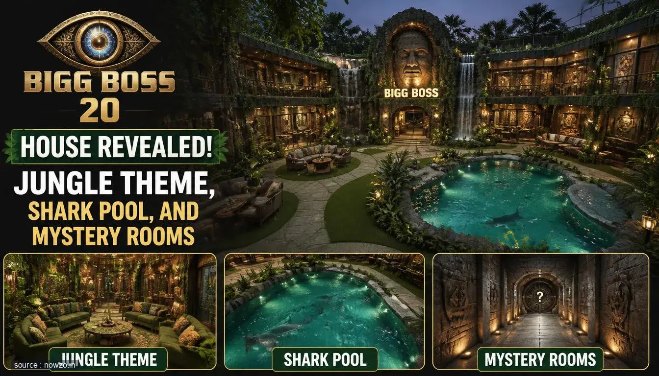 Bigg Boss 20 House Photos: Jungle Theme, Shark Pool — Entertainment news