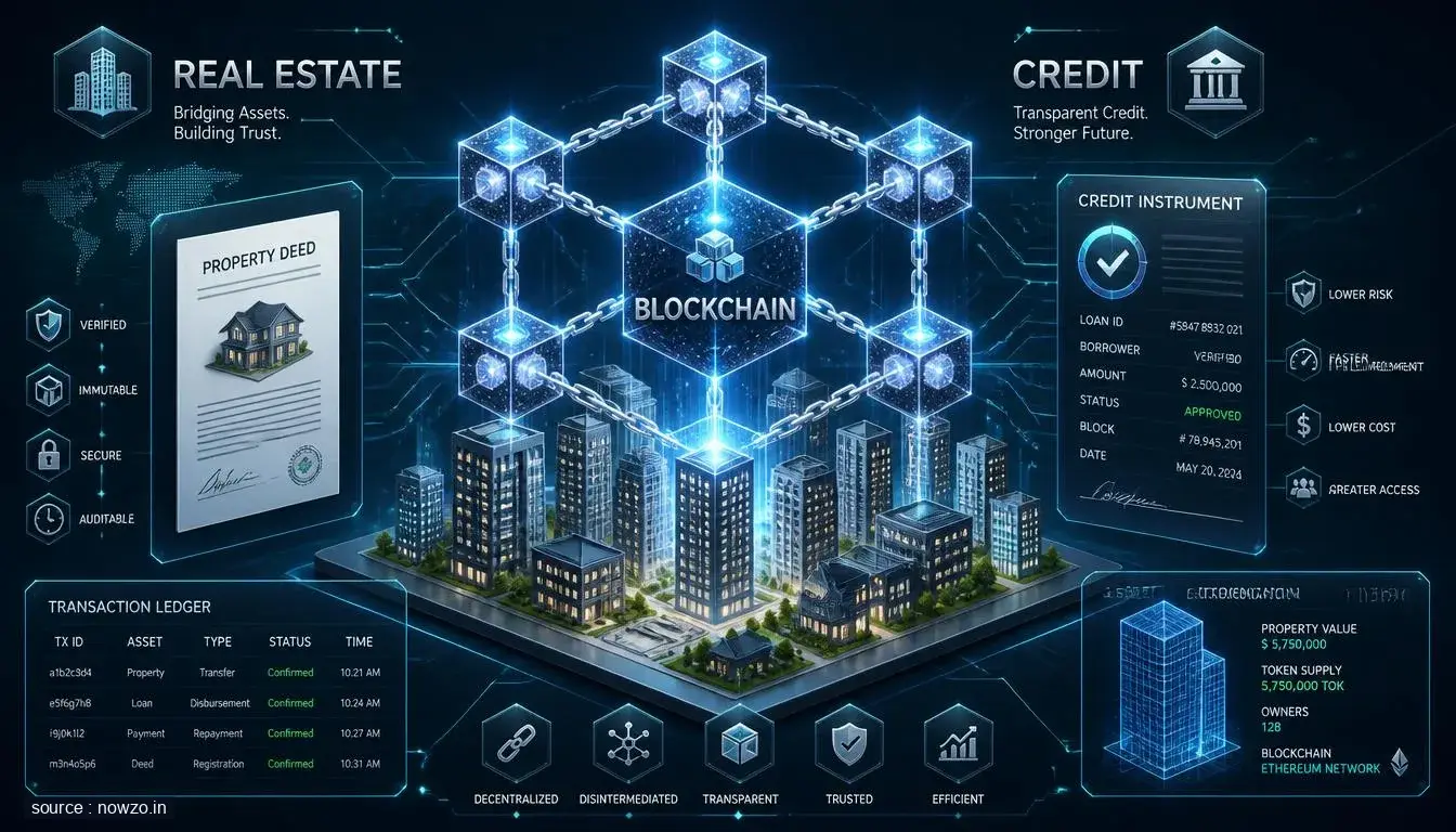 How Blockchain is Reshaping Real Estate Credit