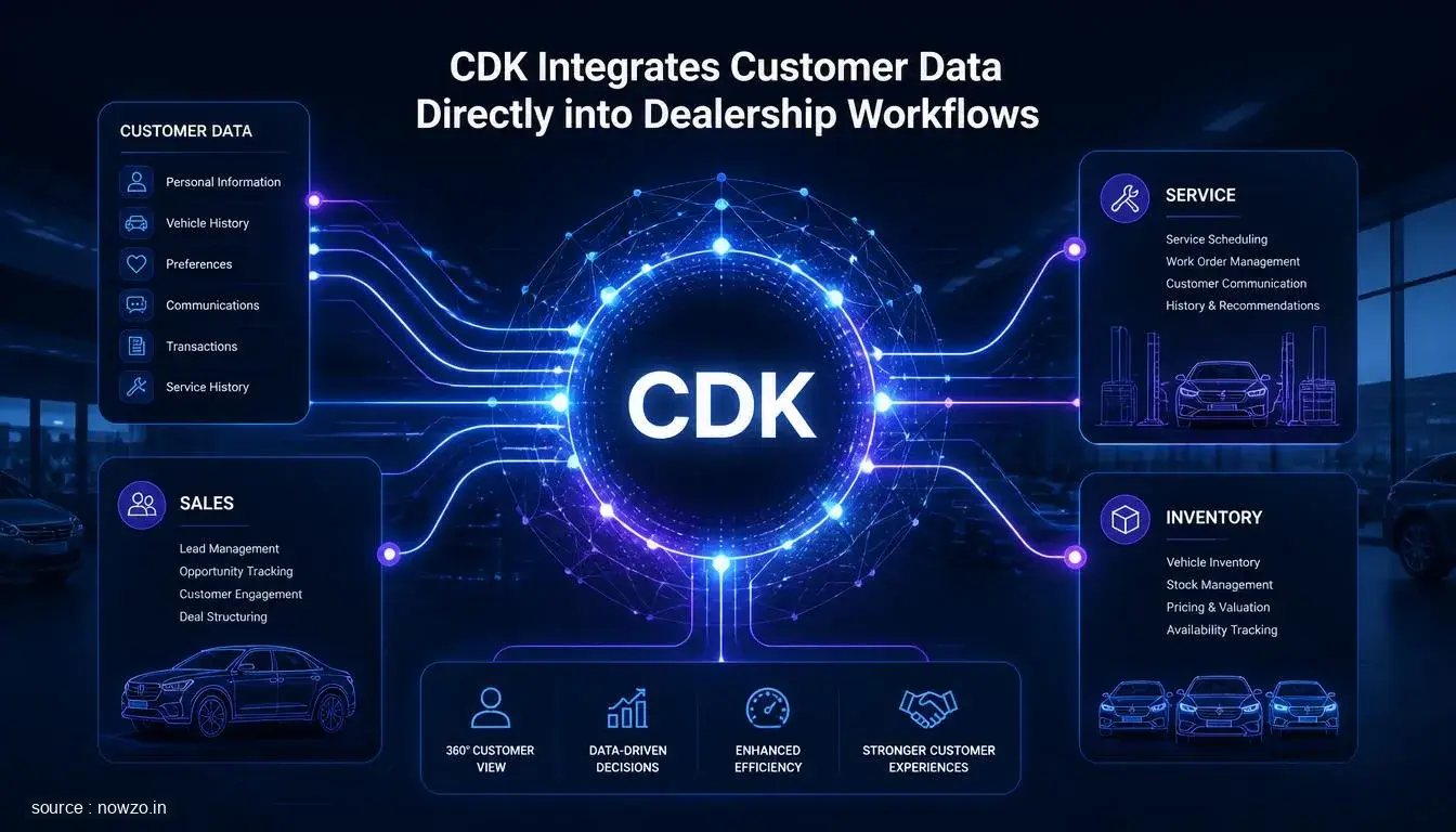 CDK Integrates Customer Data Directly into Dealership Workflows