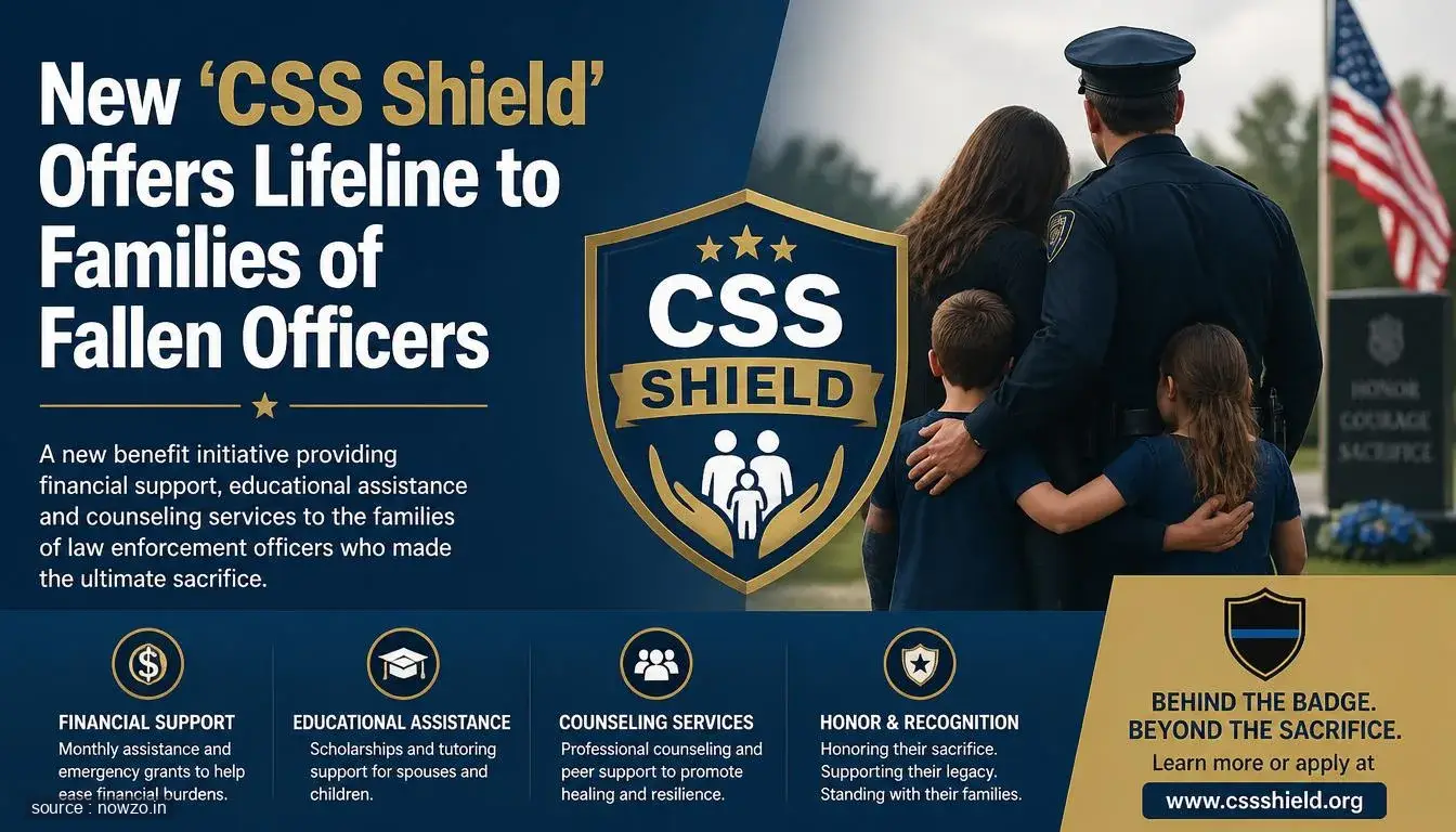 New 'CSS Shield' Offers Lifeline to Families of Fallen Officers