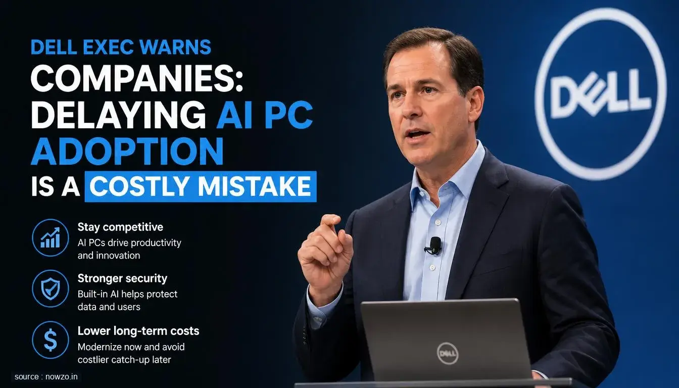 Dell Exec Warns Companies: Delaying AI PC Adoption is a Costly Mistake
