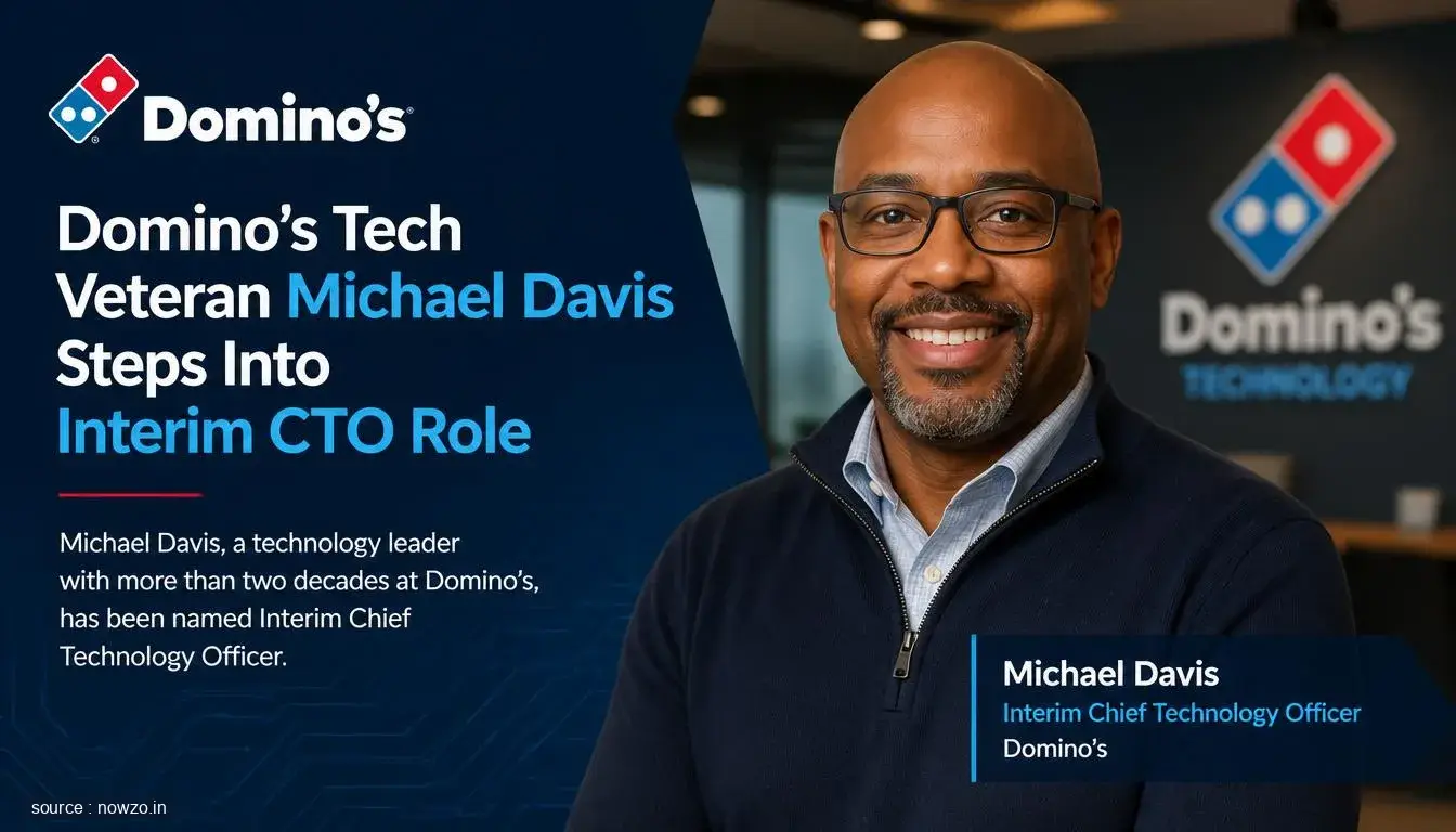 Domino's Tech Veteran Michael Davis Steps Into Interim CTO Role