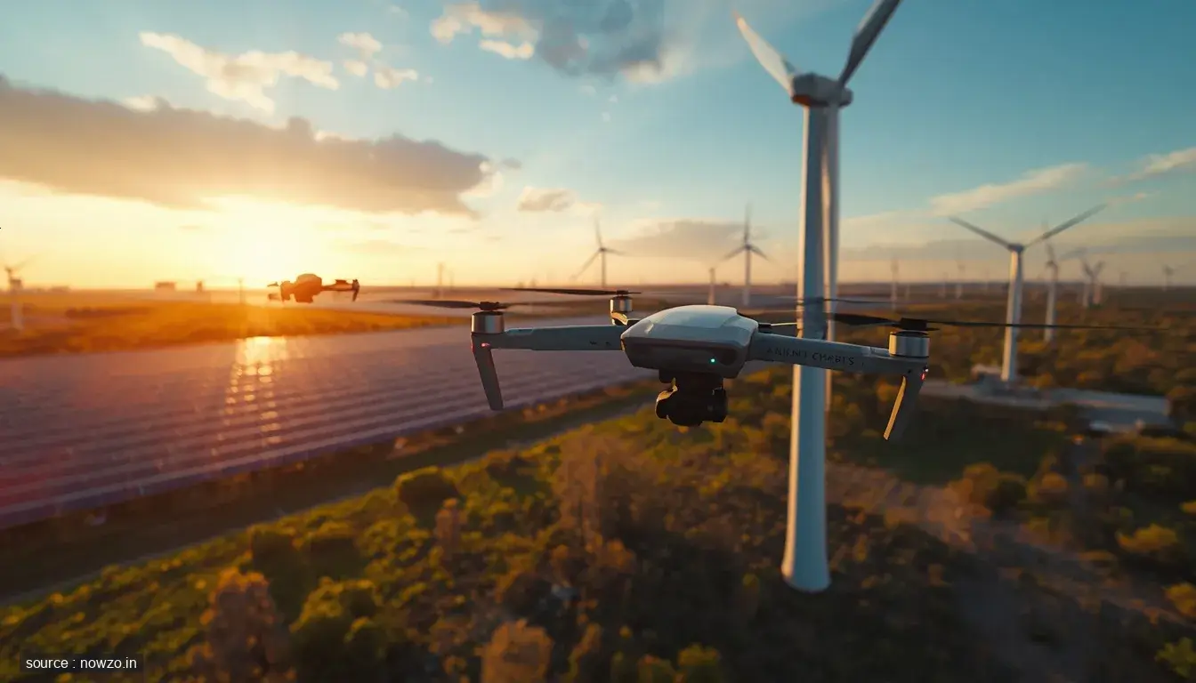 Drones Take Flight in Renewable Energy Maintenance Revolution