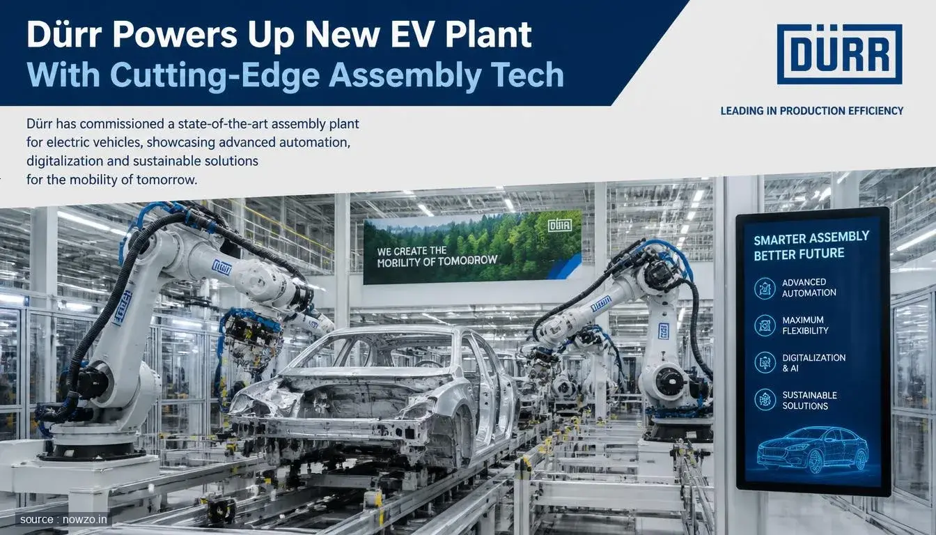 Dürr Powers Up New EV Plant With Cutting-Edge Assembly Tech