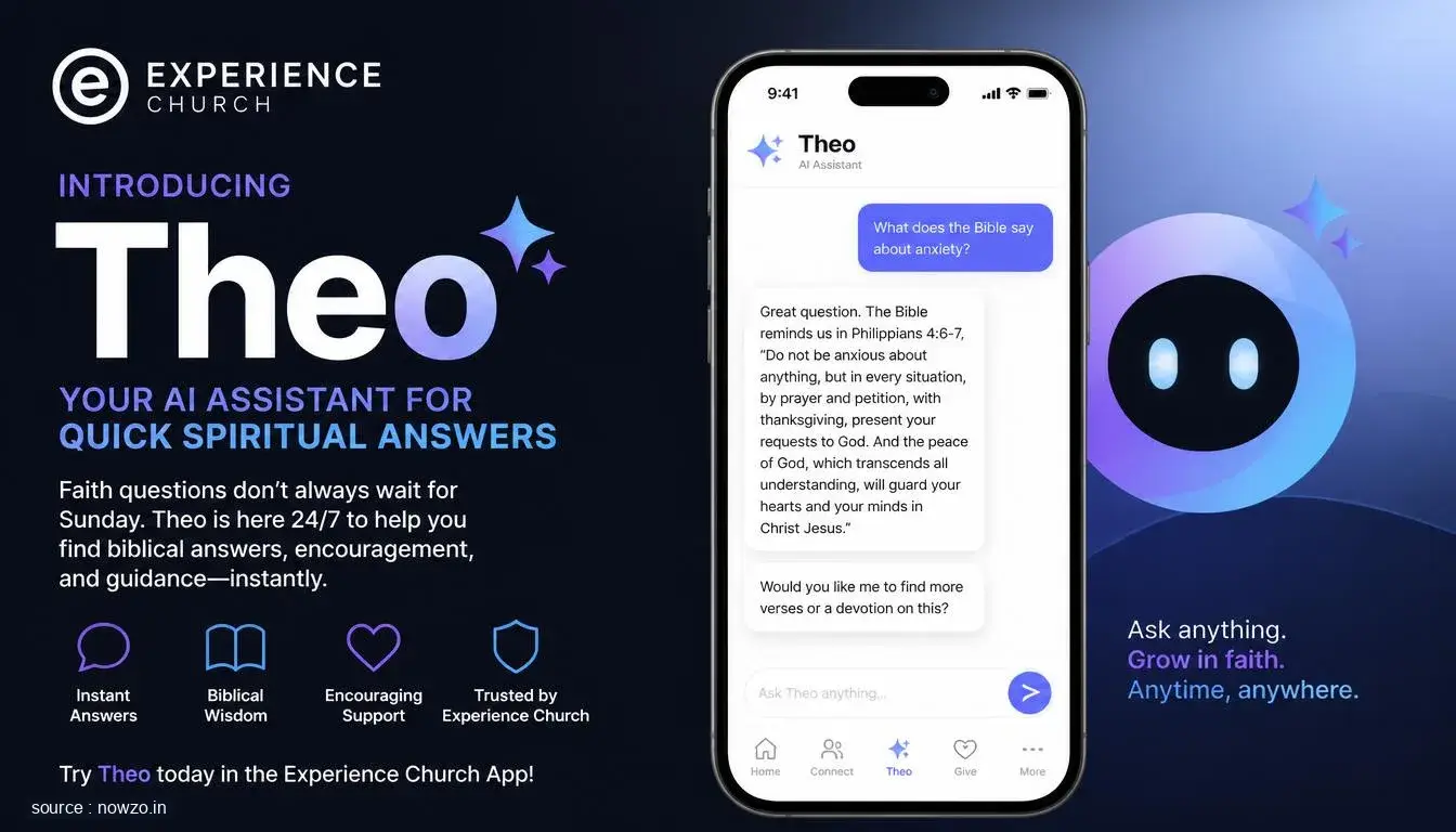 Experience Church Debuts Theo, an AI Assistant for Quick Spiritual Answers