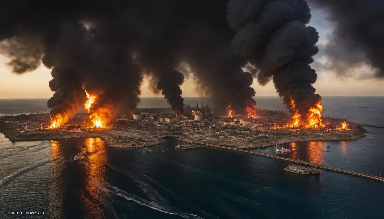 Explosions Reported Near Iran's Key Oil Hub, Kharg Island