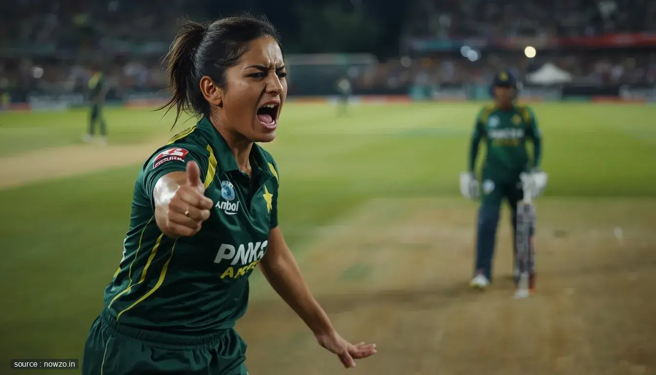 Pakistan Captain's Fiery Send-Off to Shafali Verma Sparks Debate