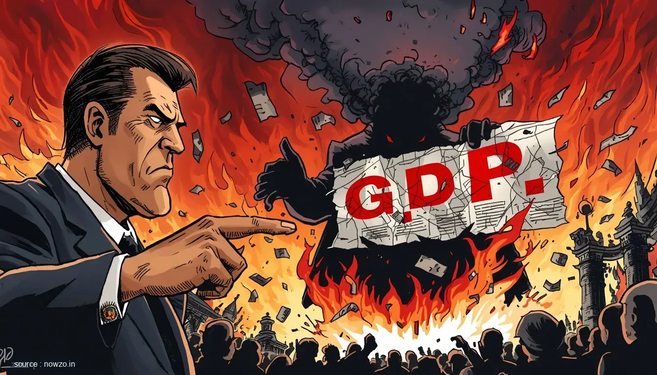 Political Firestorm Over GDP Figures as Official Rebukes Opposition