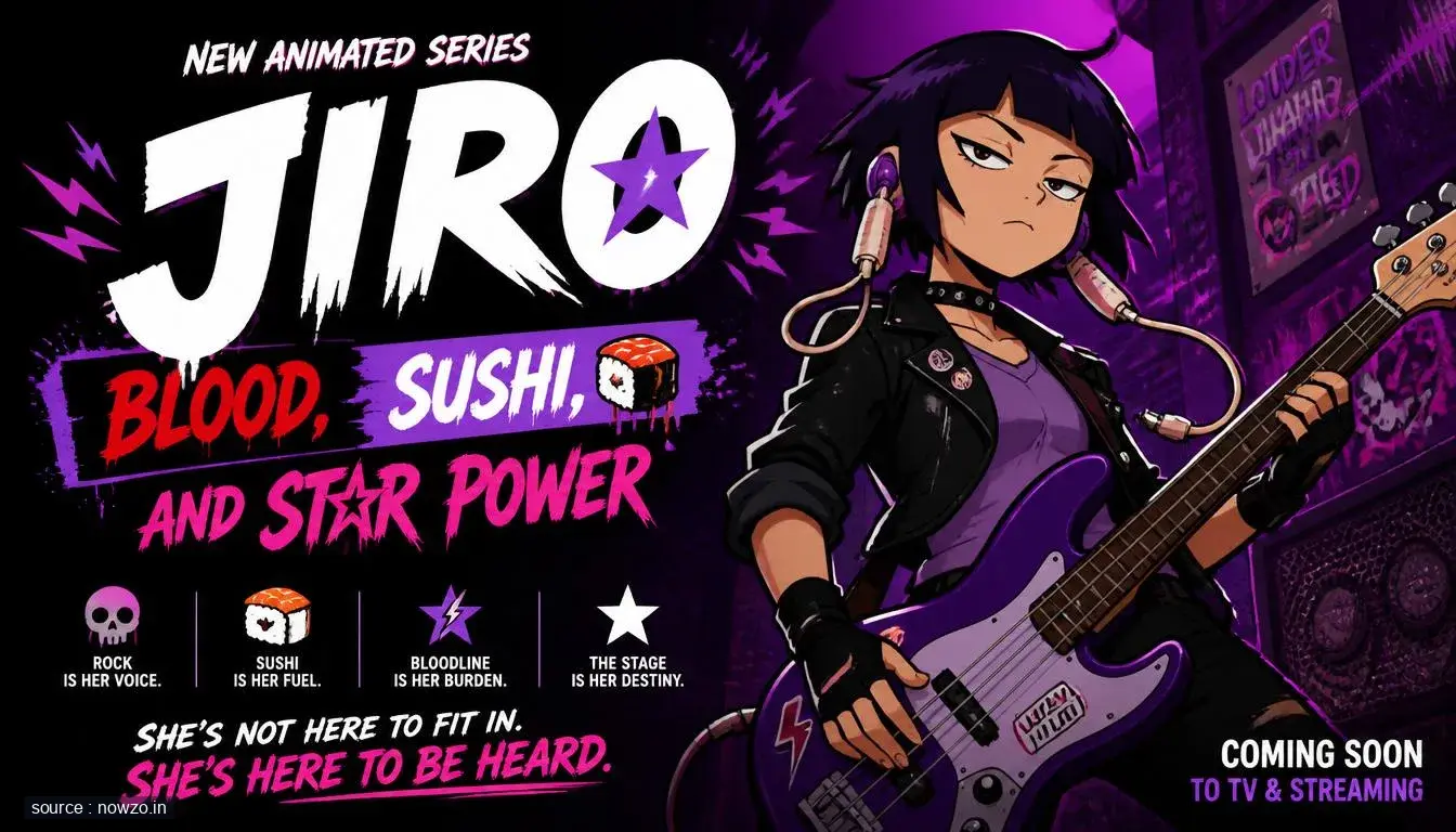 Get Jiro: Blood, Sushi, and Star Power in New Animated Series
