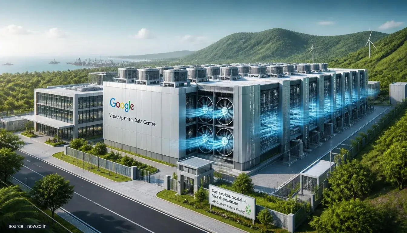 Google's Planned Visakhapatnam Data Centre to Feature Air-Cooling Technology
