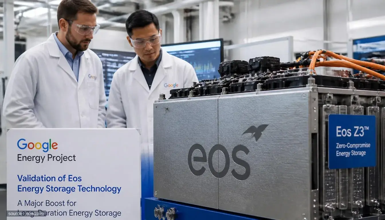 Google's Energy Project Validates Eos Technology in Major Boost