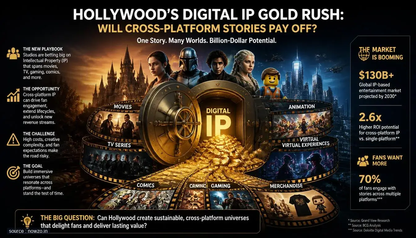 Hollywood Digital IP Strategy: Podcasts to Screen Adaptation — Entertainment news