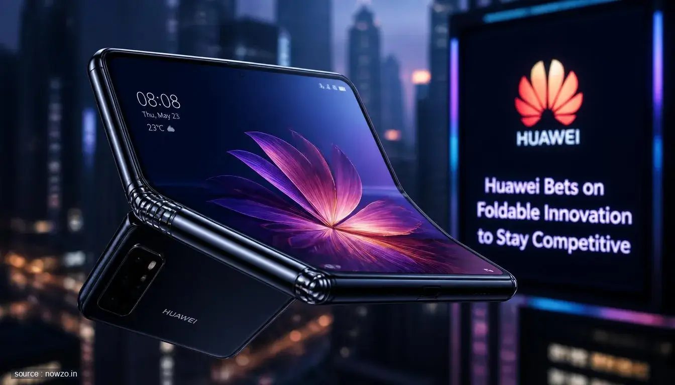 Huawei Bets on Foldable Innovation to Stay Competitive
