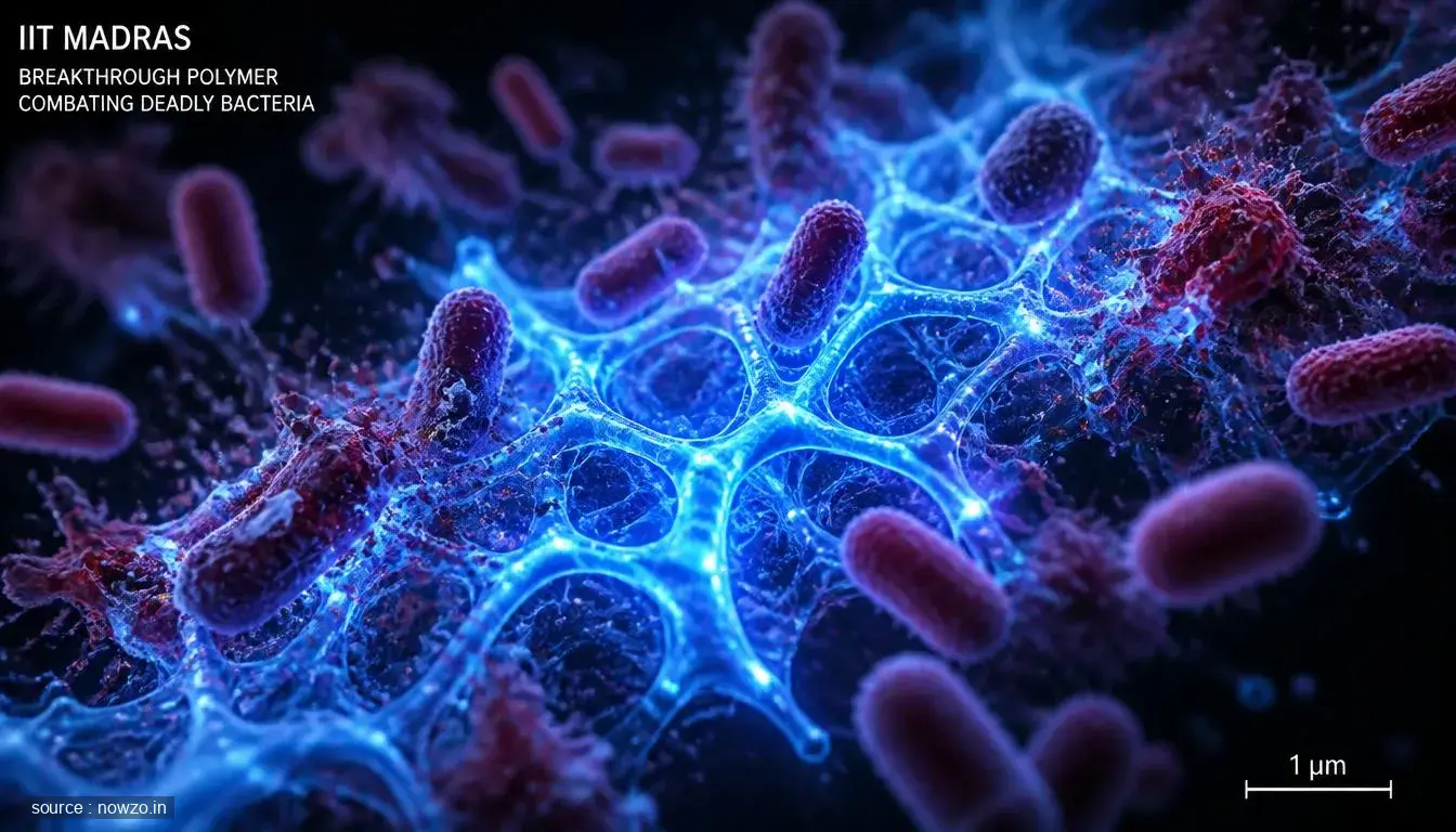 IIT Madras Develops Breakthrough Polymer to Combat Deadly Bacteria