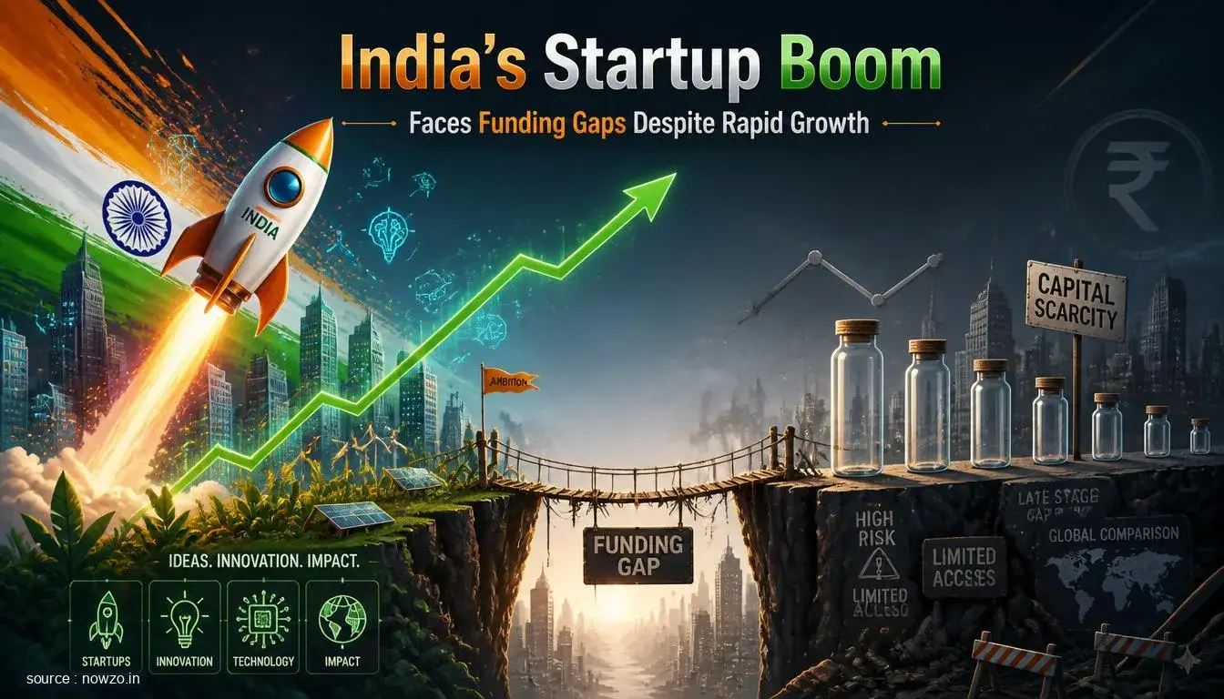 India's Startup Boom Faces Funding Gaps Despite Rapid Growth