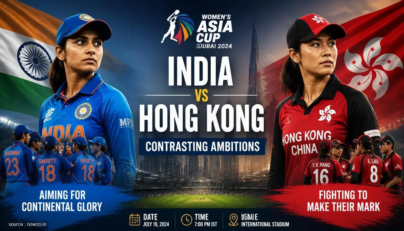 India Women vs Hong Kong: Contrasting Ambitions in Dubai Asia Cup Clash