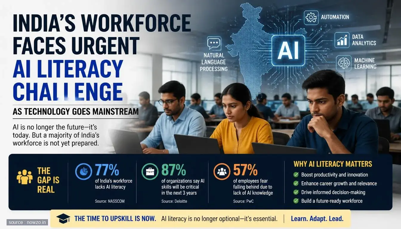 India's Workforce Faces Urgent AI Literacy Challenge as Technology Goes Mainstream