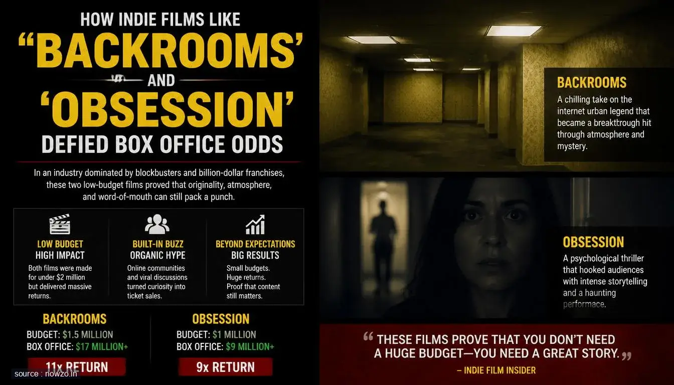 How Indie Films Like 'Backrooms' and 'Obsession' Defied Box Office Odds