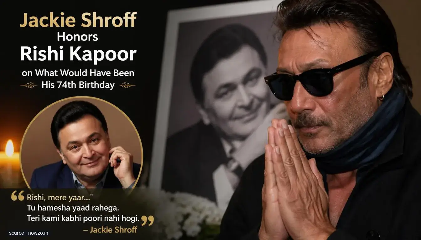 Jackie Shroff Honors Rishi Kapoor on What Would Have Been His 74th Birthday