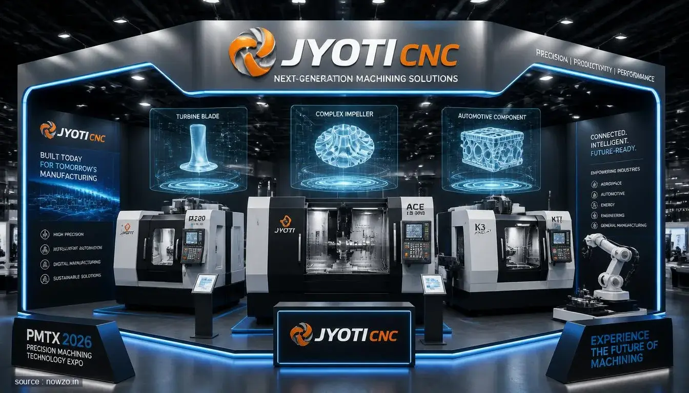Jyoti CNC Presents Next-Generation Machining Capabilities at PMTX 2026