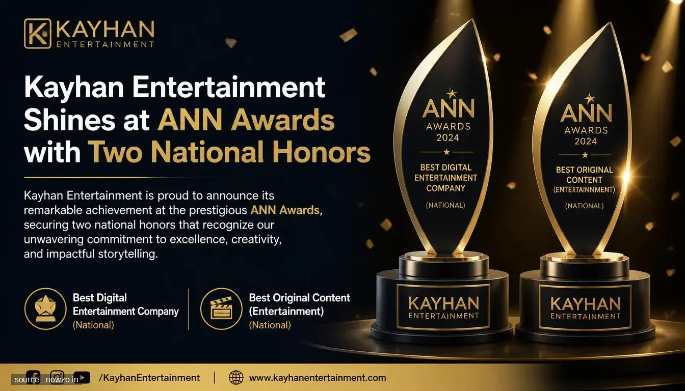 Kayhan Entertainment Wins Two National Honors at ANN Awards