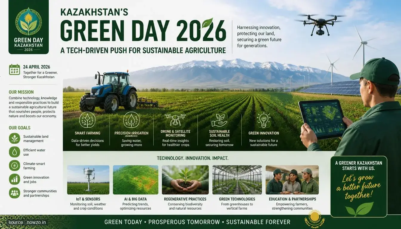Kazakhstan's Green Day 2026: A Tech-Driven Push for Sustainable Agriculture