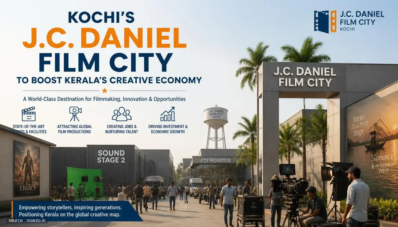 Kochi's J.C. Daniel Film City to Boost Kerala's Creative Economy