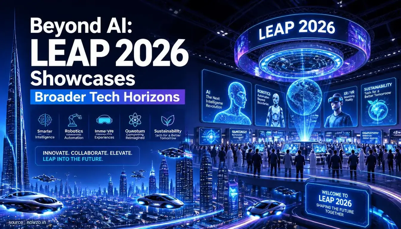 Beyond AI: LEAP 2026 Showcases Broader Tech Horizons