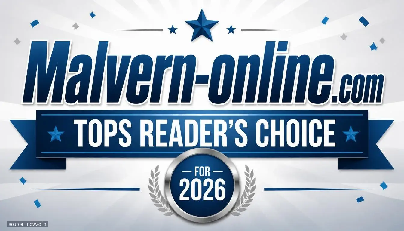 Malvern-online.com Tops Reader's Choice for 2026