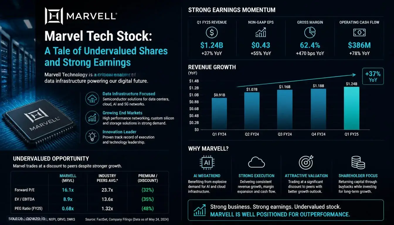 Marvell Tech Stock: A Tale of Undervalued Shares and Strong Earnings