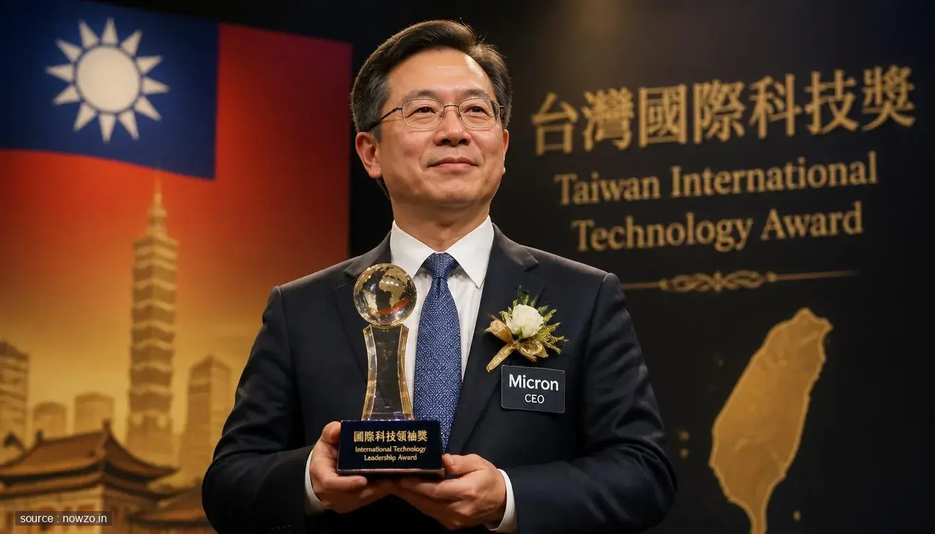 Why Micron's CEO Received a Top Honor in Taiwan