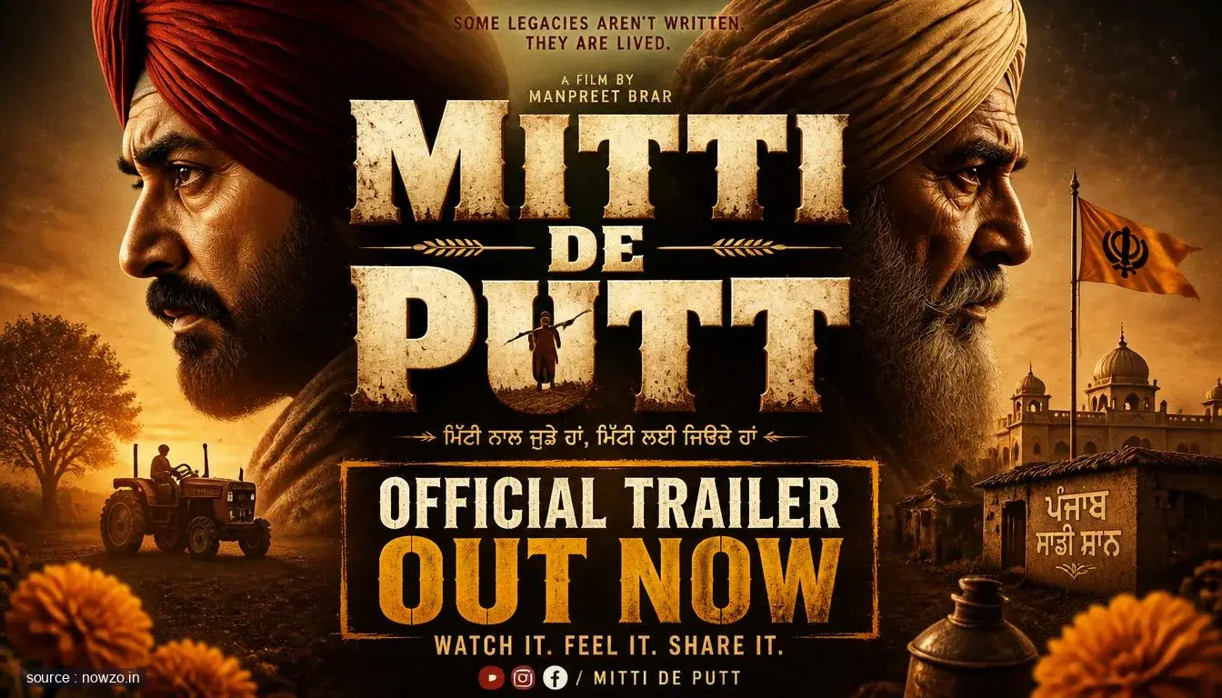Official Trailer for 'Mitti De Putt' Drops, Stirring Anticipation