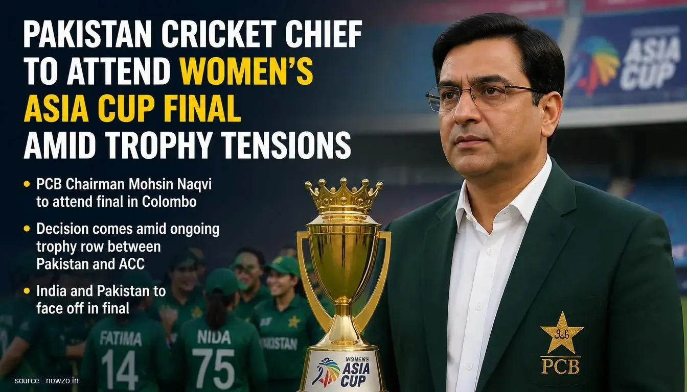 Pakistan Cricket Chief to Attend Women's Asia Cup Final Amid Trophy Tensions