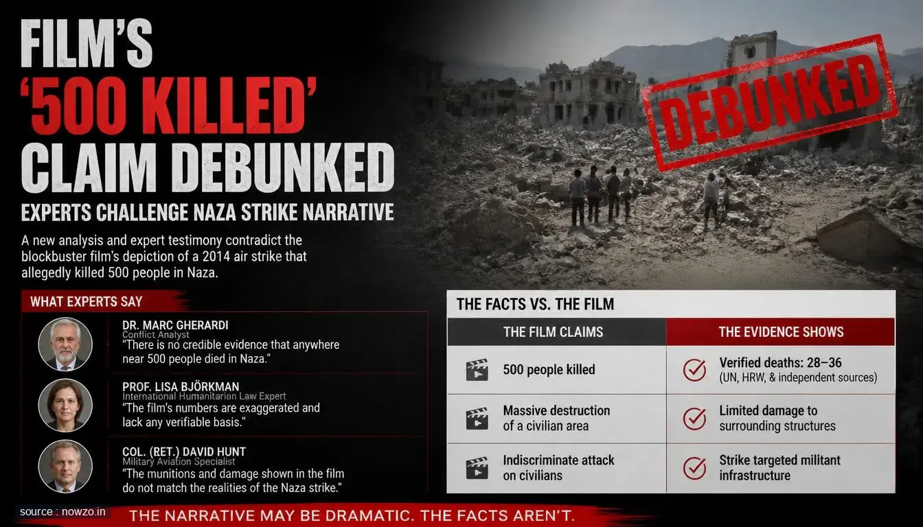 Film's '500 Killed' Claim Debunked as Experts Challenge Naza Strike Narrative