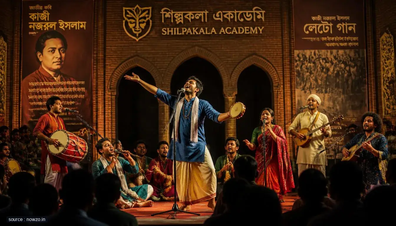 Nazrul's Leto Gaan Echoes Through Shilpakala Academy