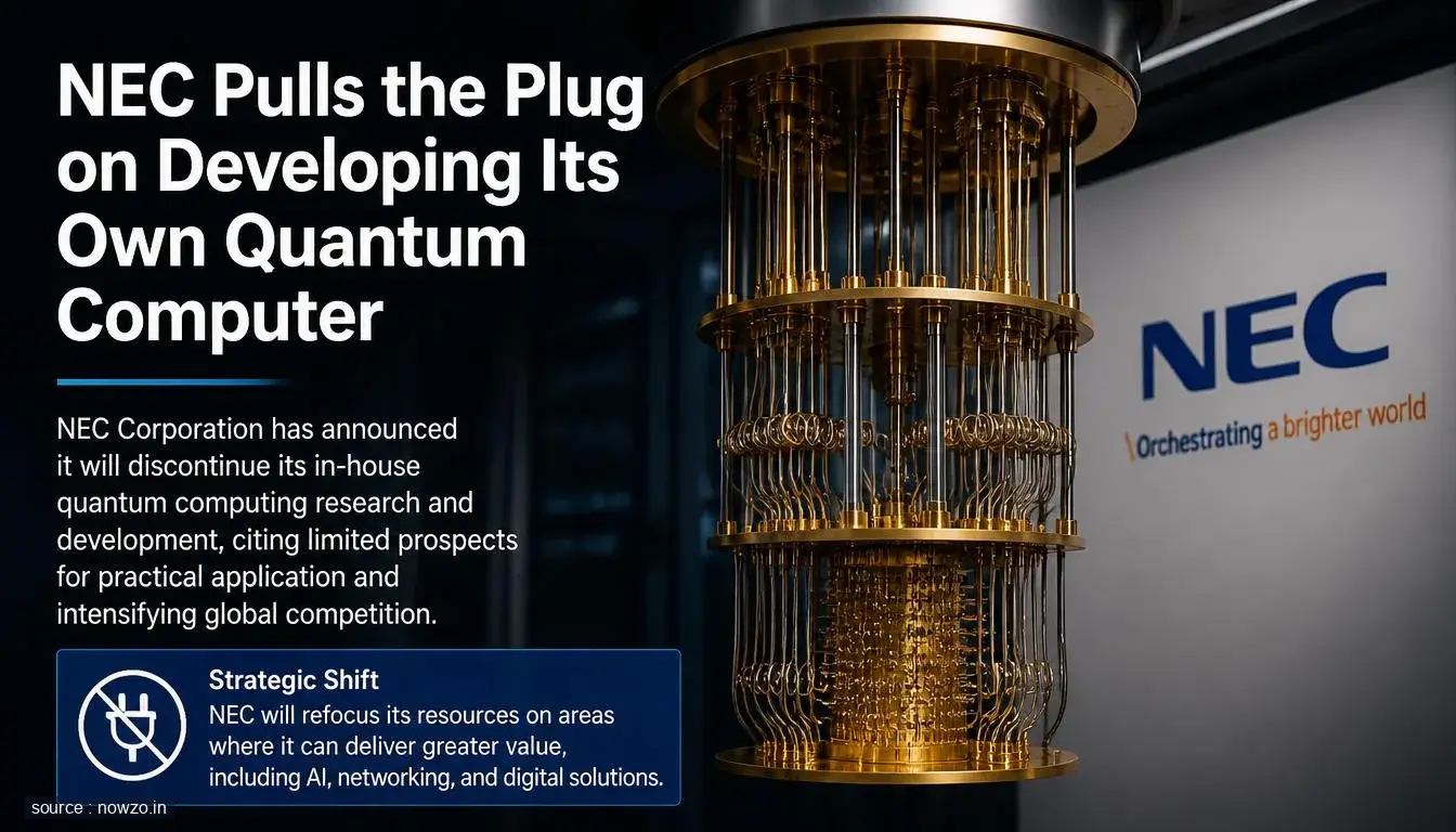Japan's NEC Scraps Quantum Computer Ambitions — Technology news