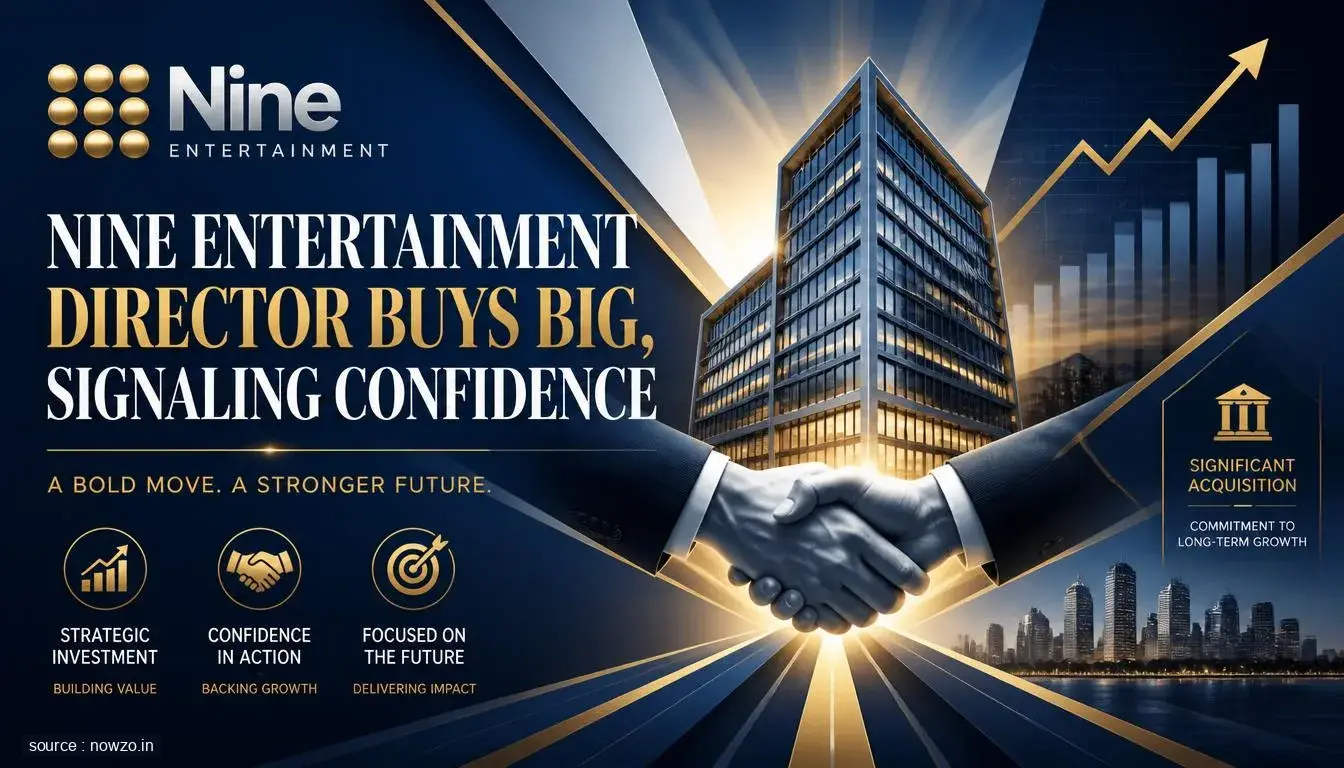 Nine Entertainment Director Buys Big, Signaling Confidence