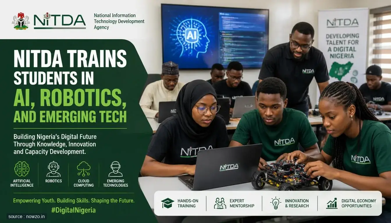 Nigeria's NITDA Trains Students in AI, Robotics, and Emerging Tech