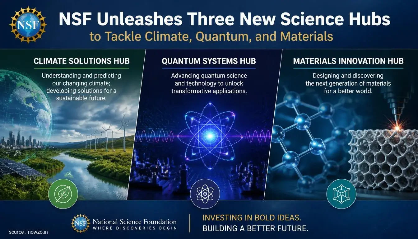 NSF Unleashes Three New Science Hubs to Tackle Climate, Quantum, and Materials